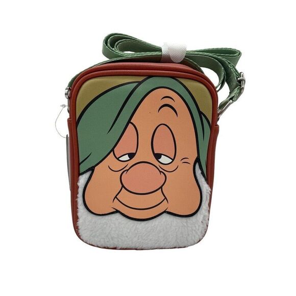 Buckle Down Disney Sleepy Snow White Seven Dwarfs Cosplay Crossbody Bag - Picture 2 of 7
